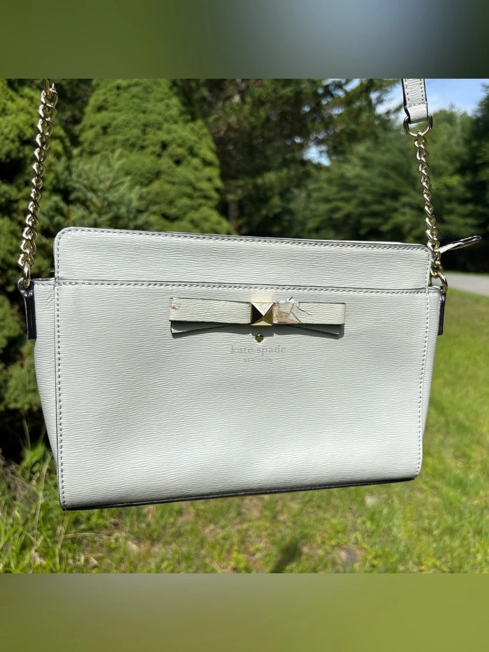 Kate Spade New York Hancock Park Angelica Crossbody Bag W/ COA